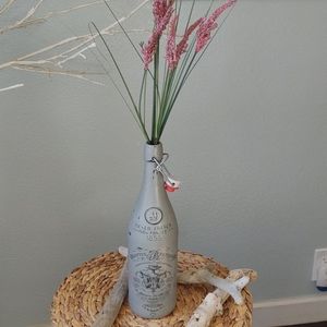 Chalkboard painted swing top bottle